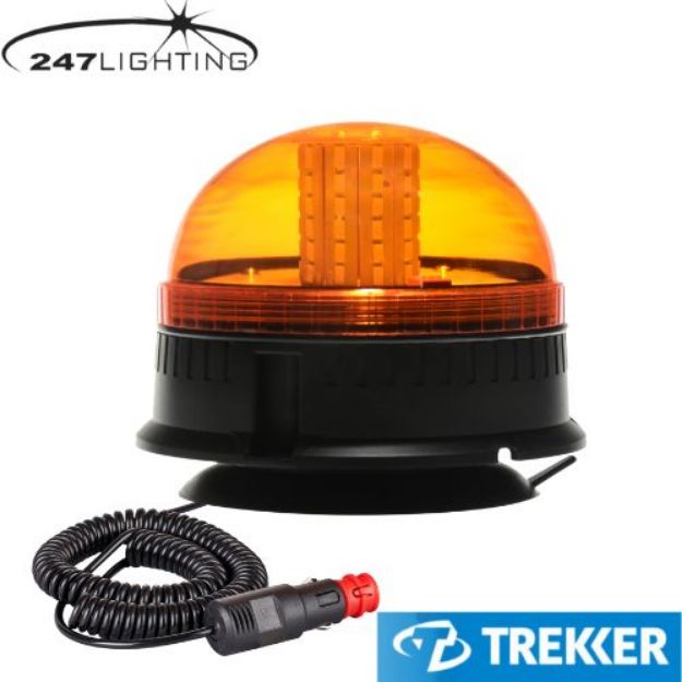 Picture of Amber LED Magnetic / 3 Bolt Trekker Beacon