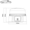 Picture of Amber LED Rechargeable Magnetic Beacon