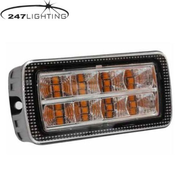 Picture of LED Directional Warning Light | Reg 10/65 | Amber