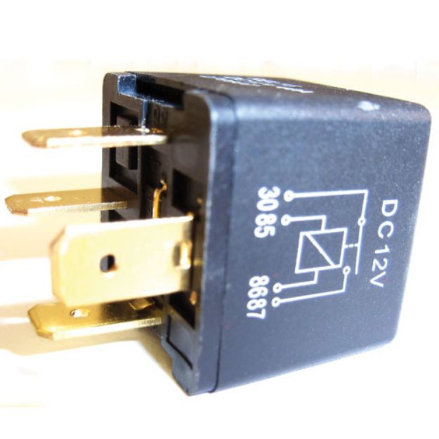 Picture of 12V Relay | 40 Amp | 4 Pin