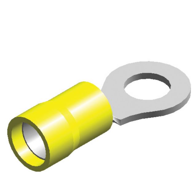 Picture of Yellow Term Ring | 6.3mm