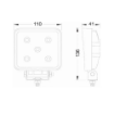 Picture of 4" LED Square Work Lamp