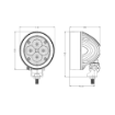Picture of 247 WORK LAMP 4.5" ROUND LED 9/32V 40W