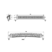 Picture of 24.5" LED Curved Adventure Work Lamp Bar 