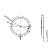 Picture of Round Interior LED Lamp | Warm White | CA 6152