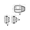 Picture of Combo LED Head Light (Left) | RHD